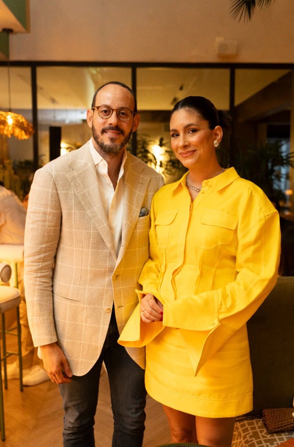 José Gámez y Helen Blandino.