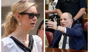 Miriam Haley, denunciante de Harvey Weinstein, celebra decisión del jurado