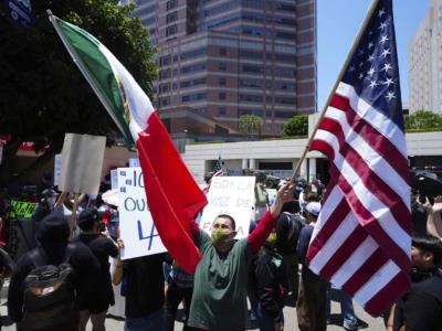 Protestas de Los Ángeles: anuncian arrestos bajo toque de queda