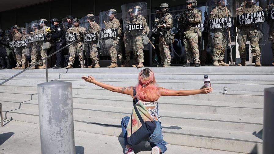 Mayor organización proinmigrante de Los Ángeles se defiende de acusaciones por protestas Mayor organización proinmigrante de Los Ángeles se defiende de acusaciones por protestas