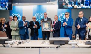 Abinader recibe en Ginebra un reconocimiento de la Organización Internacional del Trabajo