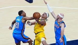 Indiana funde a Oklahoma y toma ventaja en la serie final de la NBA