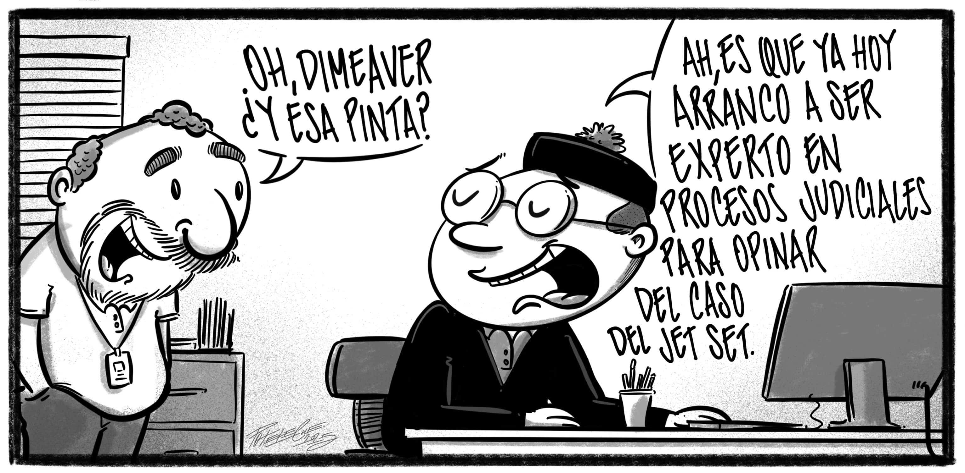 Caricatura de Noticiero Poteleche 13 junio 2025