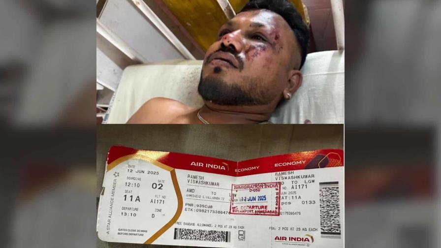 Vishwash Kumar Ramesh: el único que salió caminando del accidente aéreo en la India