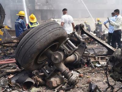 Accidente aéreo en la India: Superviviente y 268 cuerpos recuperado