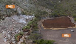 Autoridades cierran vertedero de Palmar de Ocoa