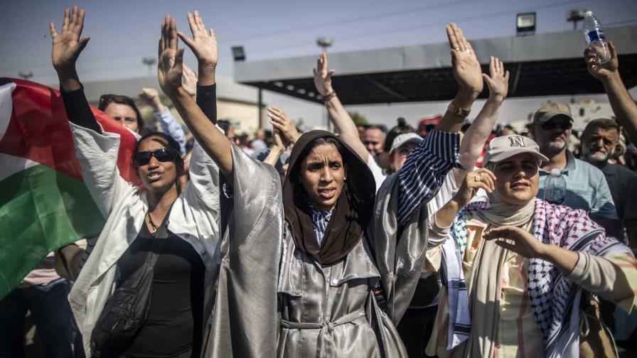 La caravana y la marcha de solidaridad con Gaza detenidas en Libia y Egipto