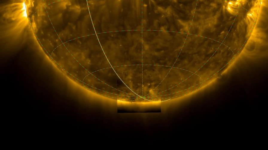 El polo sur del Sol queda al descubierto por primera vez en la historia