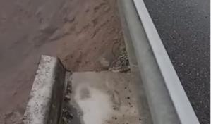 Deslizamiento de tierra afecta tramo de la carretera Casabito-Constanza