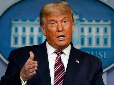 Donald  Trump celebra control de Guardia Nacional en California
