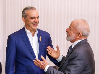 Abinader y Lula da Silva se reúnen y abordan la crisis en Haití