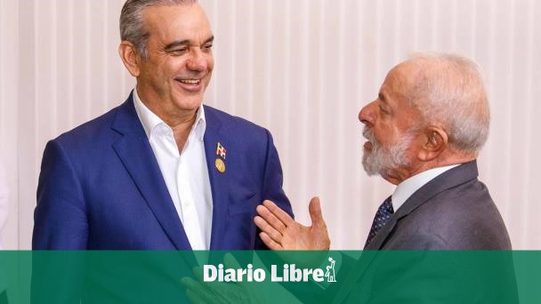 Abinader y Lula da Silva se reúnen y abordan la crisis en Haití