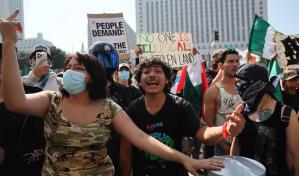 El jefe de la Policía de Los Ángeles espera manifestaciones sin precedentes este sábado