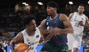 La mejoría del Unicaja no es suficiente ante un Real Madrid lanzado; Andrés Féliz anota ocho puntos