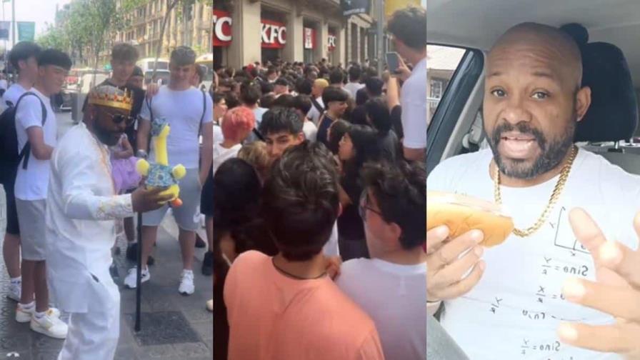 Don Pollo: el tiktoker dominicano que acapara la atención de Barcelona Don Pollo: el tiktoker dominicano que acapara la atención de Barcelona