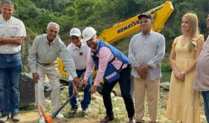 Inician construcción de obra de toma del acueducto de Jarabacoa para garantizar agua potable