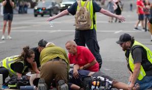 Un herido grave por disparos durante una manifestación en Utah
