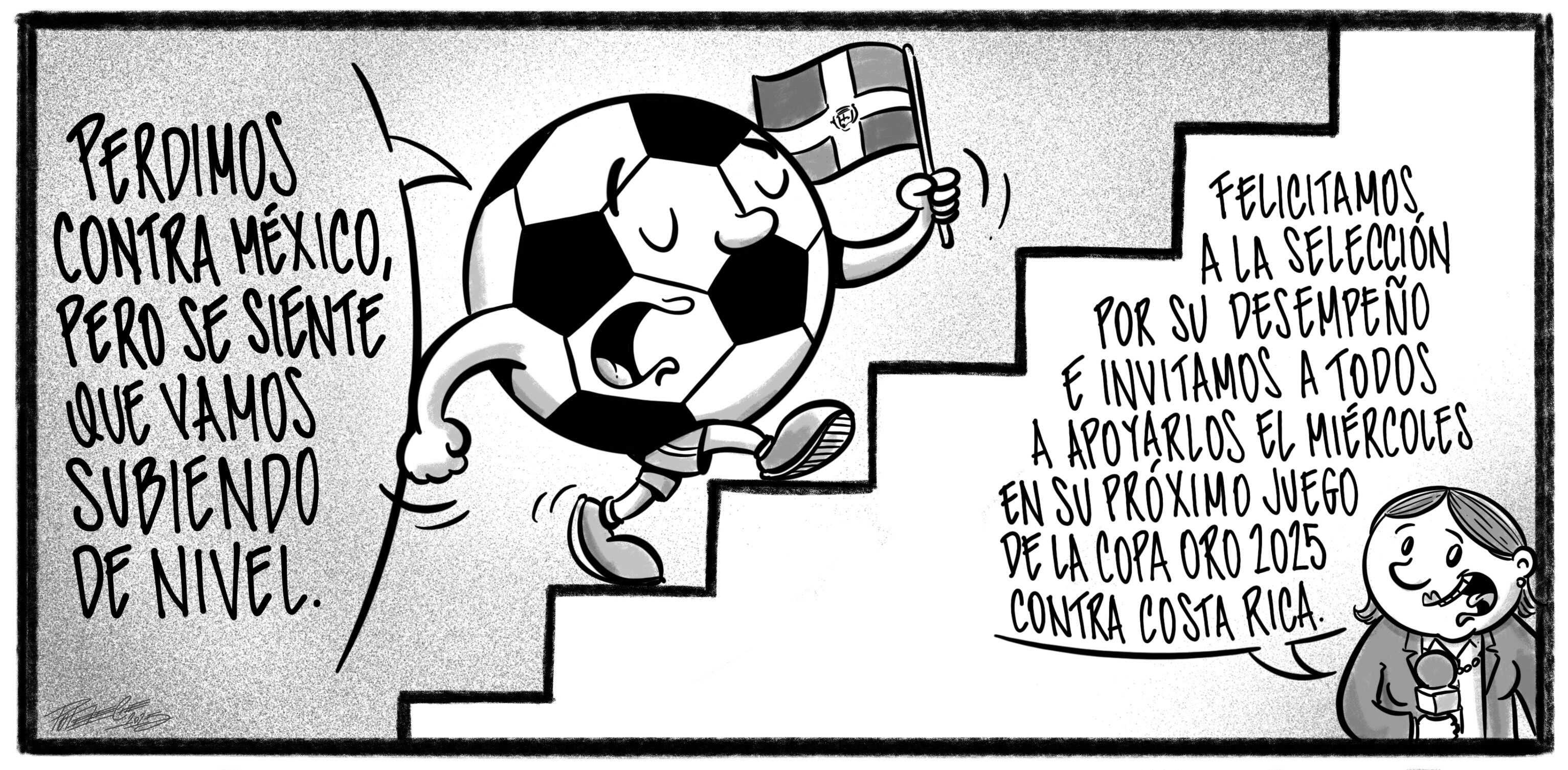 Caricatura de Noticiero Poteleche 16 junio 2025