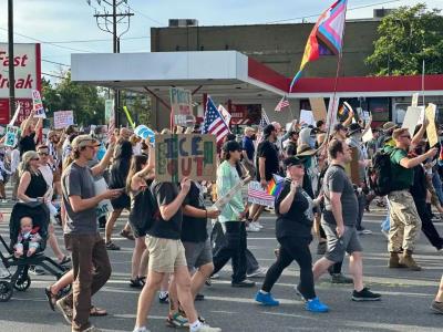 Fallece manifestante baleado en una protesta anti-Trump en Utah