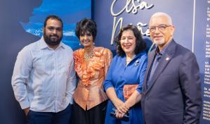 Elsa Núñez rinde homenaje a la Madre Tierra