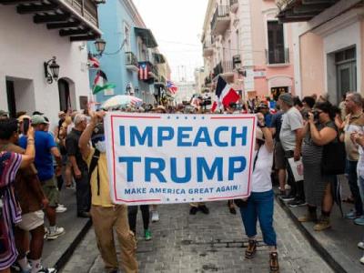 Dominicanos en PR protestan contra redadas migratorias