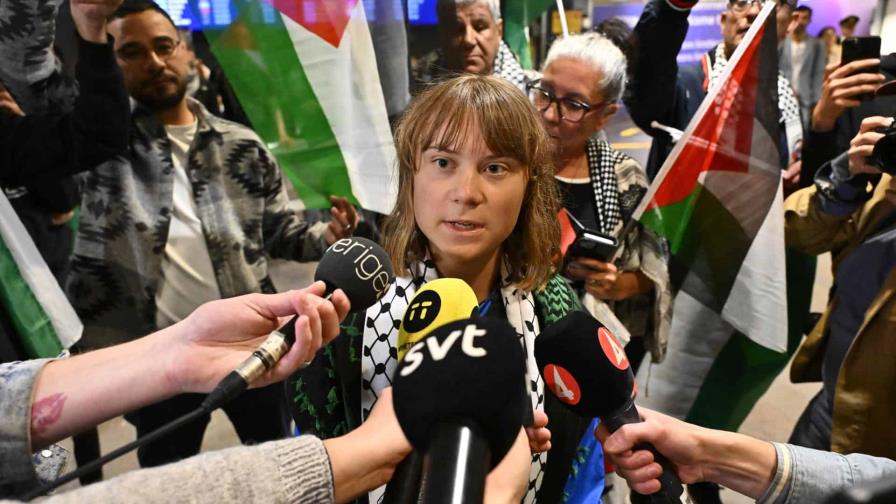 Greta Thunberg anuncia una nueva flotilla hacia Gaza que partirá desde España