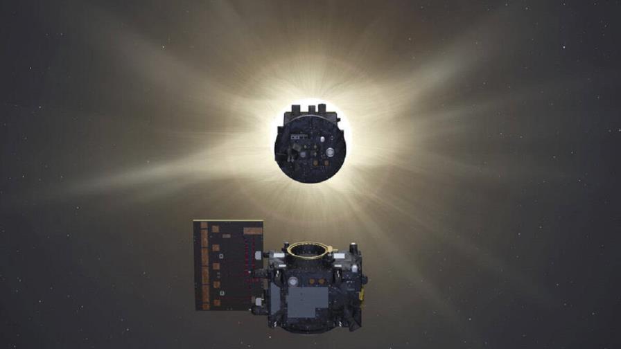 El primer eclipse solar artificial de Proba-3 permite fotografiar la corona del Sol