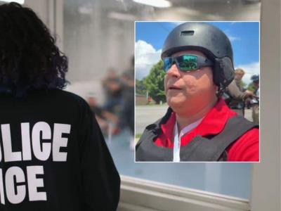 Denuncian arresto de periodista salvadoreño en protestas contra ICE