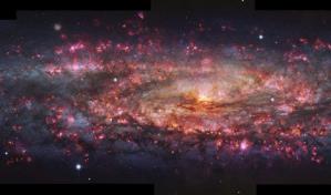 Astrónomos captan la imagen en mil colores más detallada de la Galaxia del Escultor