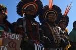 Protestas contra la subasta de derechos de exploración petrolera en Brasil