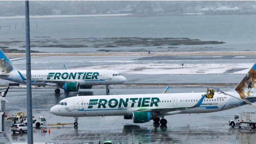 Puerto Rico recibe el primer vuelo de Frontier desde Puerto Plata