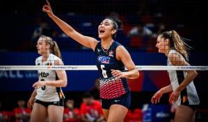 Las Reinas del  Caribe ganan 3-0 a Bélgica; su primer triunfo por barrida en la Liga de Naciones