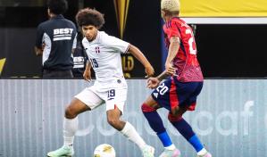 Dominicana puso en aprietos a Costa Rica, pero cayó 2-1 en la Copa Oro