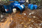 Desmantelan dos laboratorios de bebidas alcohólicas adulteradas en Monte Plata Desmantelan dos laboratorios de bebidas alcohólicas adulteradas en Monte Plata