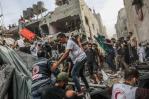 Israel abre fuego contra un grupo de civiles matando a decenas de ellos en Ciudad de Gaza