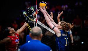 Brasil derrota 3-0 a las Reinas del Caribe en la Liga de Naciones