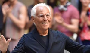 Giorgio Armani se encuentra convaleciente y no acudirá a su desfile en Milán