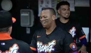 Rafael Devers y Willy Adames la sacan en victoria de los Gigantes