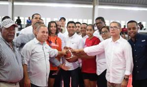 Ministro de Deportes Kelvin Cruz inaugura eliminatorias de los Juegos los Fronterizos 2025