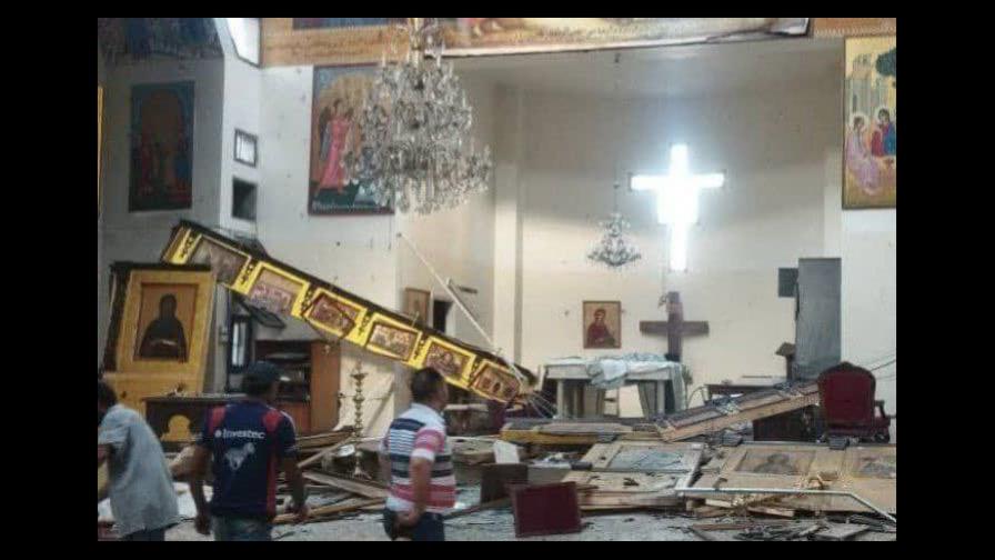 Al menos 20 cristianos muertos y 53 heridos en un atentado contra una iglesia en Damasco Al menos 20 cristianos muertos y 53 heridos en un atentado contra una iglesia en Damasco