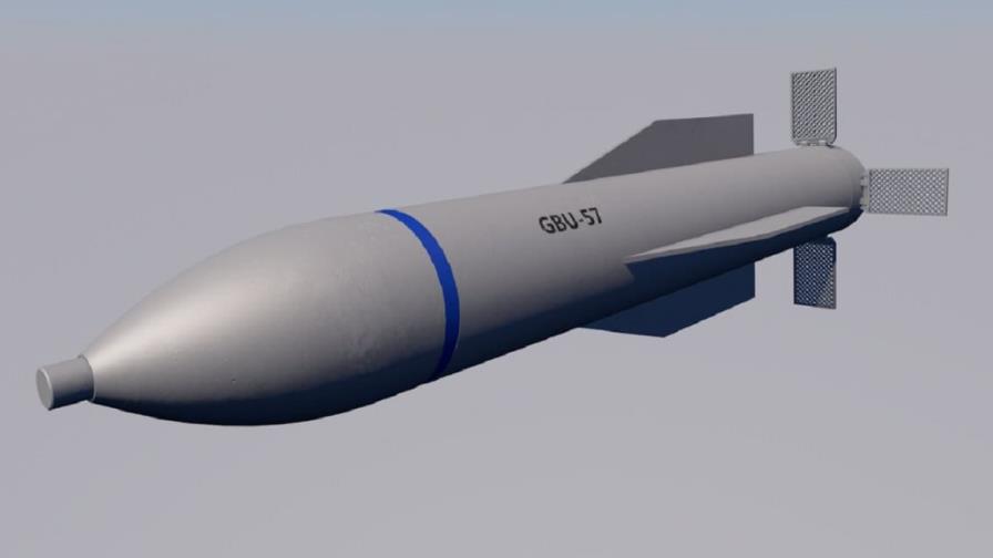 Así es GBU-57, la bomba antibúnker que EE. UU. lanzó en Irán Así es GBU-57, la bomba antibúnker que EE. UU. lanzó en Irán