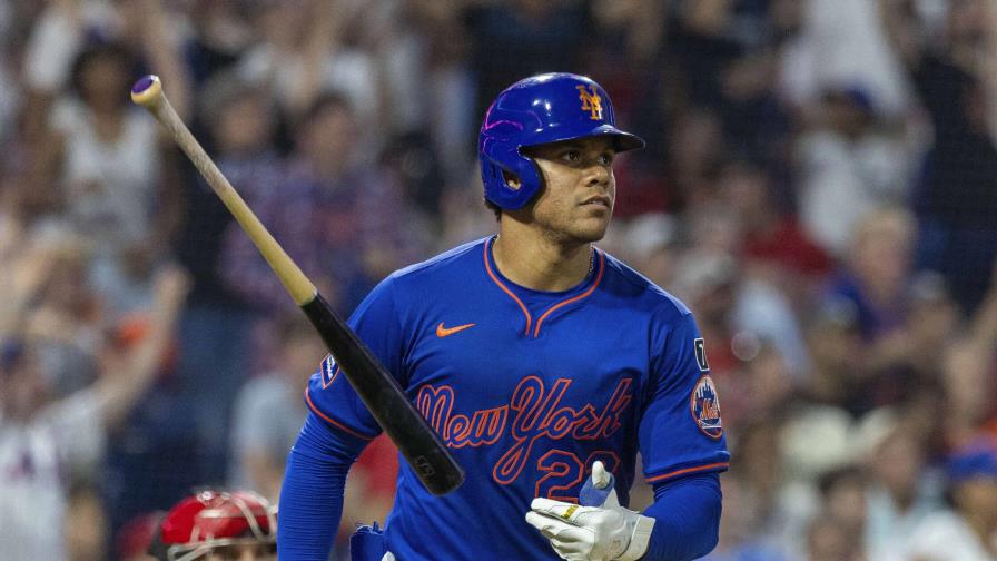 Juan Soto encabeza récord de jonrones de los Mets que dan siete bambinazos solitarios ante los Filis Juan Soto encabeza récord de jonrones de los Mets que dan siete bambinazos solitarios ante los Filis