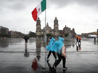 Las fuertes lluvias activan la alerta roja en la Ciudad de México