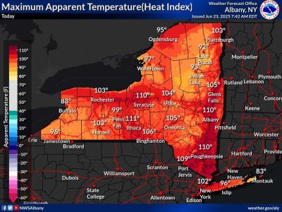 Emergencia por ola de calor en Nueva York