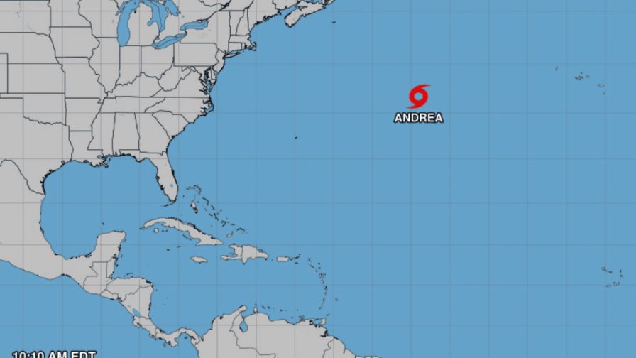 Se forma Andrea, la primera tormenta tropical de 2025 Se forma Andrea, la primera tormenta tropical de 2025