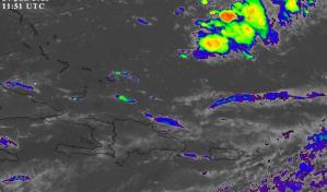 Pronóstico de lluvias en varias provincias este martes y oleaje anormal en la costa caribeña