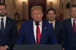 Trump califica de muy débil el ataque de Irán a base estadounidense