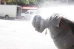 Hay que soportar: la temperatura en el Alto Manhattan supera los 100 grados Fahrenheit