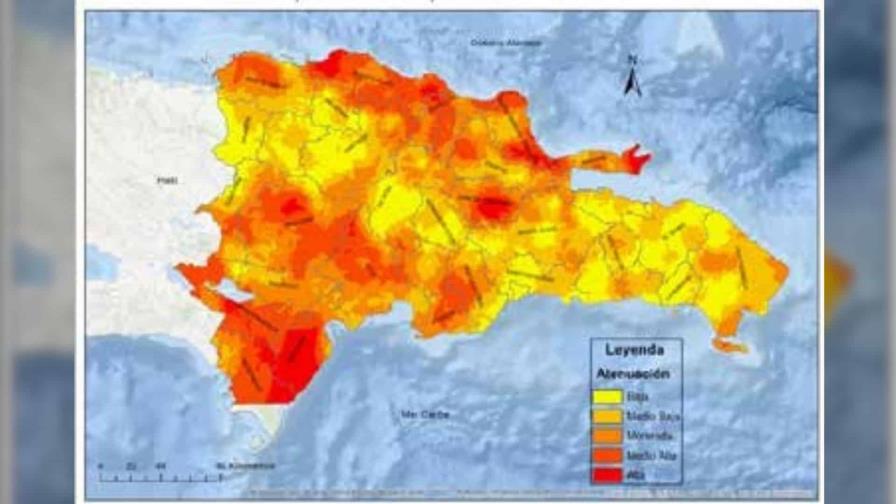 Estudio identifica los suelos de RD donde el impacto sísmico es mayor Estudio identifica los suelos de RD donde el impacto sísmico es mayor
