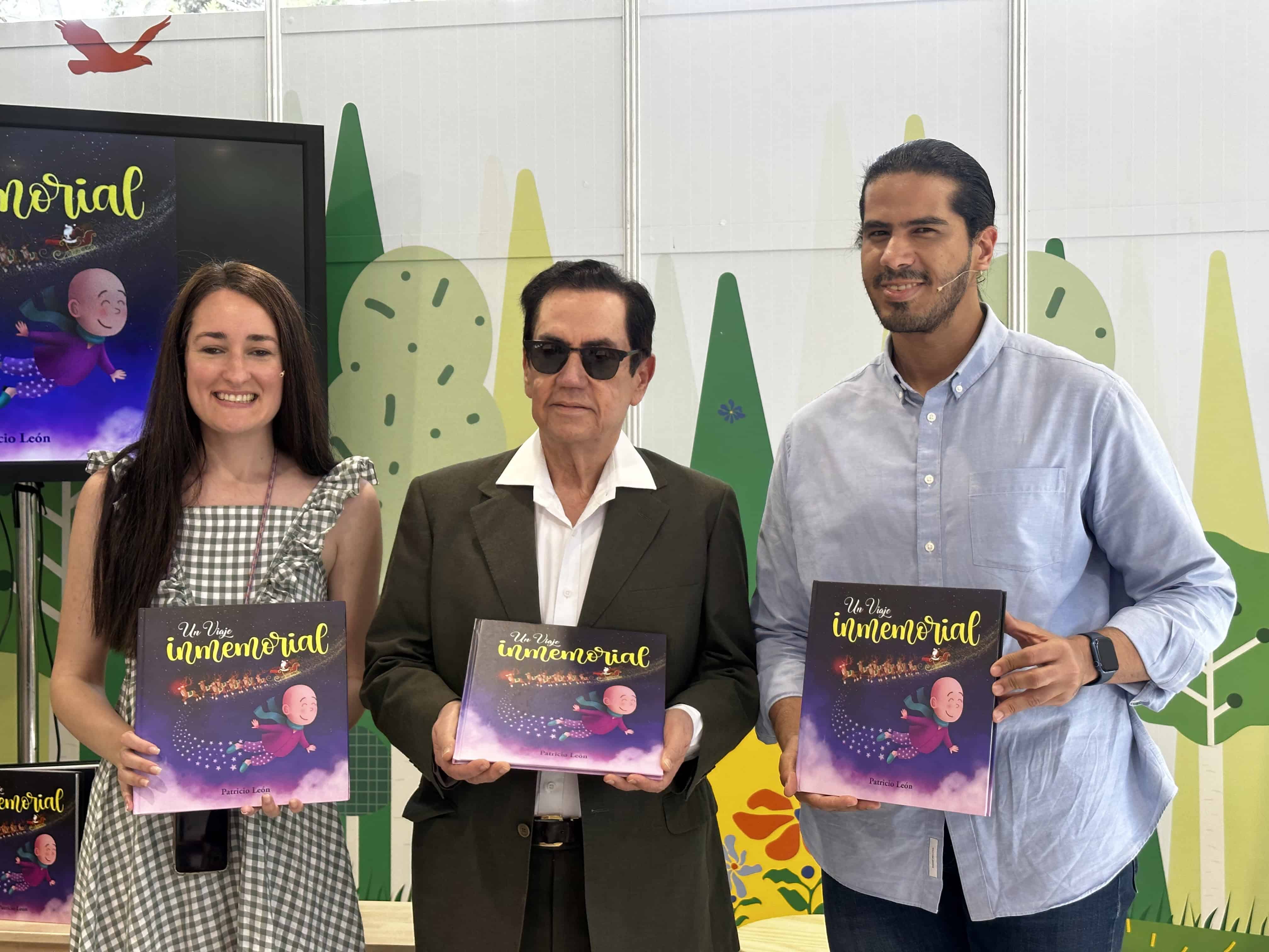 Taína Almodovar, Tony Raful i Patricio León w Pawilonie Dziecięcym na Targach Książki w Madrycie 2025